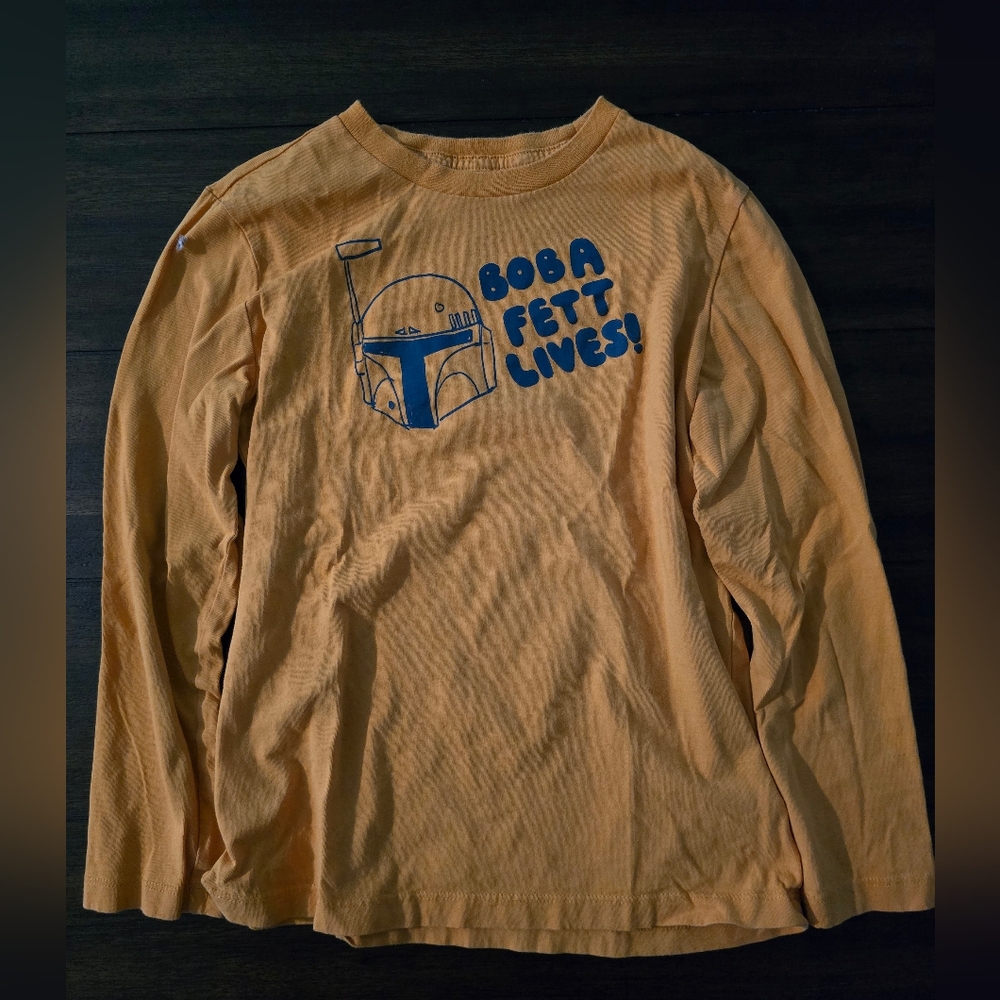 Amazon Essentials Star Wars Orange Shirt